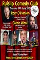 Ruislip Comedy Club @ Ruislip Hall HA4 7DQ : Ticket Includes a Free Drink! in UK Regional