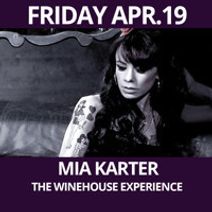 Mia Karter - THE WINEHOUSE EXPERIENCE
