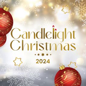 Candlelight Christmas 2024 show poster