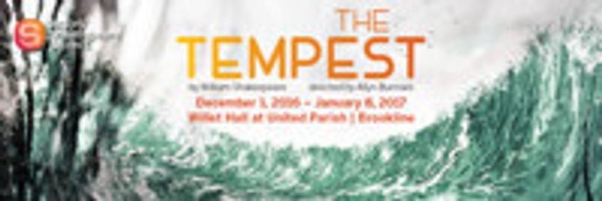The Tempest by William Shakespeare show poster