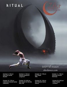 Zikr Dance Ensemble presents 'Ritual' at Denver's Kim Robards Dance Venue October 25