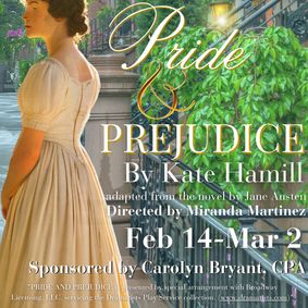 Pride and Prejudice show poster