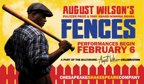 August Wilson's Fences show poster