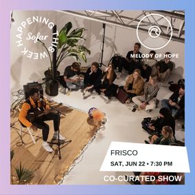 Sofar Sounds show poster