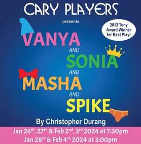 Vanya and Sonia and Masha and Spike show poster