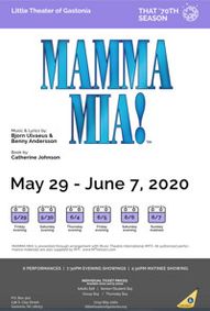Mamma Mia! show poster