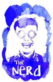 The Nerd show poster
