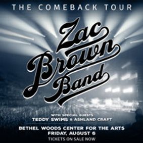 Zac Brown Band show poster