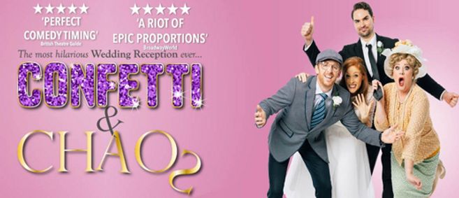 Confetti & Chaos - MICF 2024 show poster