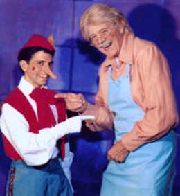 Yates Musical Theatre's Pinocchio show poster