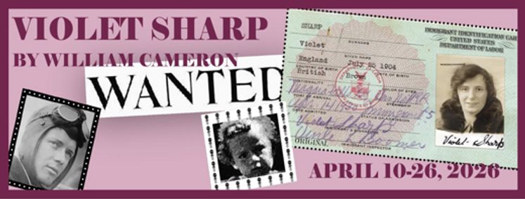 Violet Sharp show poster