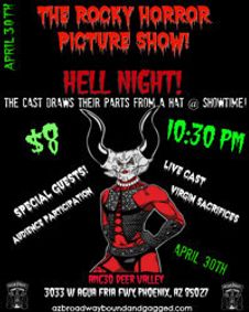 Rocky Horror Picture Show show poster