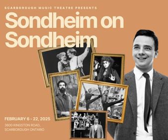 Sondheim on Sondheim show poster