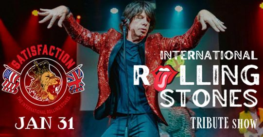 Satisfaction - The International Rolling Stones Tribute show poster