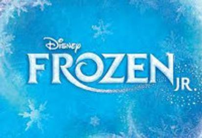 Frozen, Jr show poster