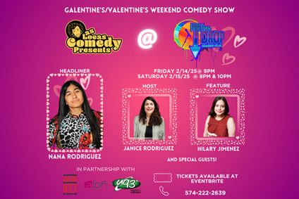 Las Locas Comedy at The Drop Comedy Club show poster