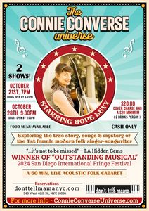 The Connie Converse Universe Starring Hope Levy