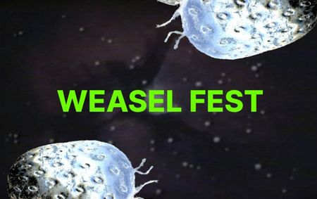Brooklyn College's Weasel Festival show poster
