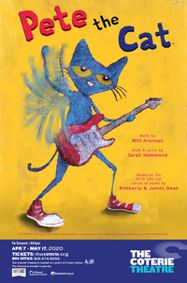 Pete the Cat show poster