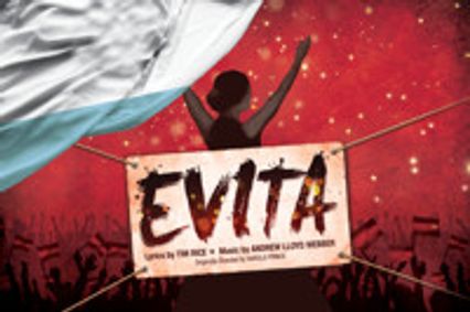 Evita show poster
