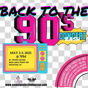 Back to the 90s Bash Concert! show poster