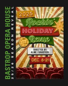 2025 Rockin’ Holiday Revue show poster