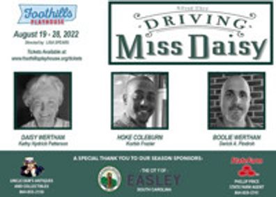 Driving Miss Daisy show poster
