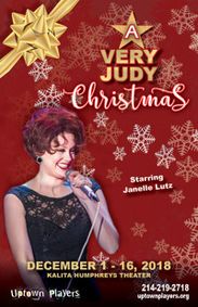 A Very Judy Christmas show poster