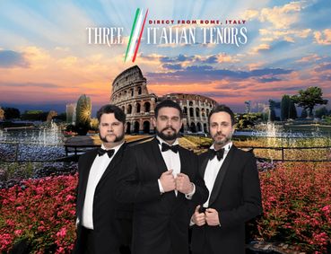 Three Italian Tenors show poster