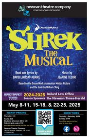 Shrek The Musical show poster