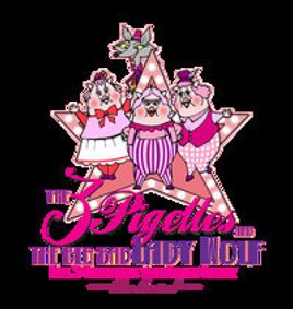 The Three Little Pigettes and The Big Bad Lady Wolf/ Las Tres Cerditas y La Loba Feroz show poster