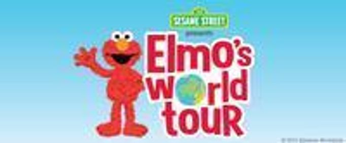 SESAME STREET - ELMO'S WORLD TOUR show poster