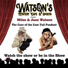 Lions Tail Pendant - Crime Mystery show poster