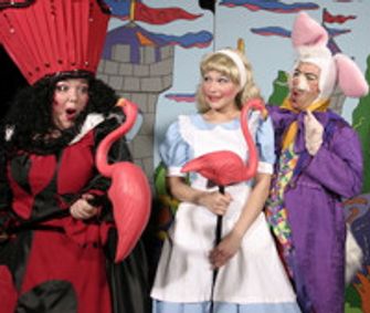 Alice in Wonderland show poster