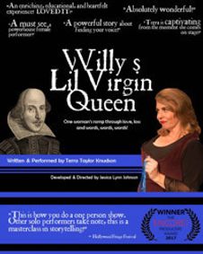Willy's Lil Virgin Queen show poster