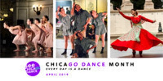 Chicago Dance Month 2019 Dance Scavenger Hunt Along the Chicago Riverwalk show poster