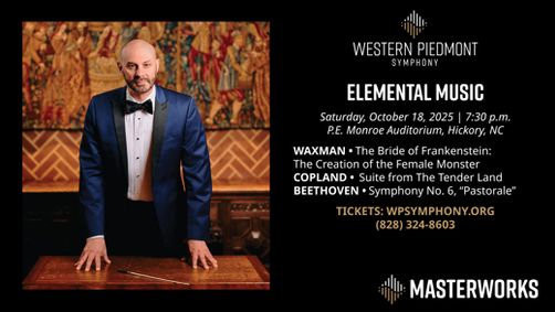 Masterworks: Elemental Music show poster