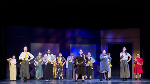 Suffs Jr. show poster