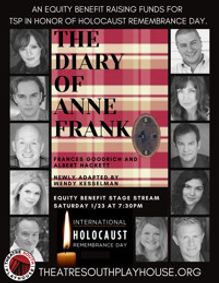 The Diary Of Anne Frank show poster
