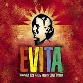 Evita show poster
