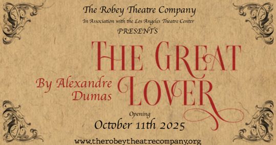 The Great Lover show poster