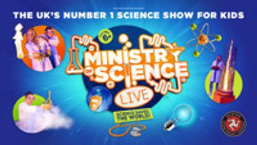 Ministry of Science Live! show poster