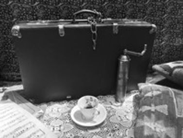 The Suitcase/Der Koffer show poster