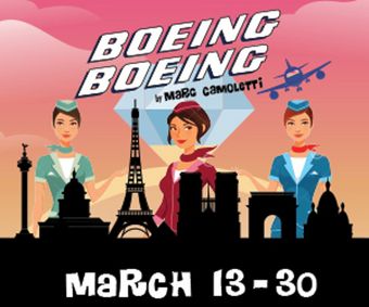 Boeing Boeing show poster