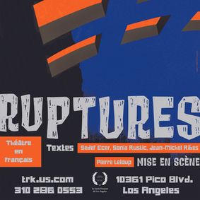 Ruptures show poster