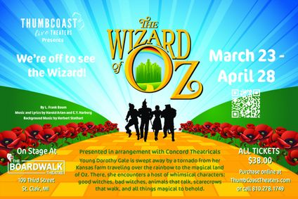 The Wizard of Oz show poster
