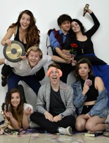 Strangers, Lovers, Family, Friends at SDFRINGE show poster