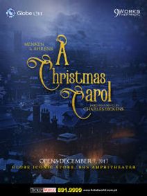 A CHRISTMAS CAROL show poster