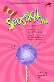 Seussical Jr. show poster