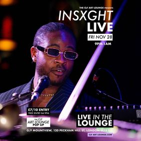 Insxght Live In the Lounge show poster